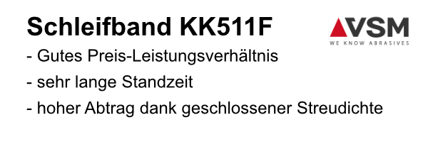 Schleifband KK511F