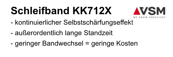 Schleifband KK712X