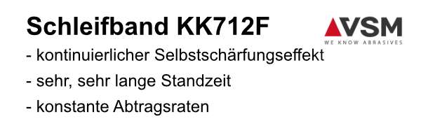 Schleifband KK712F