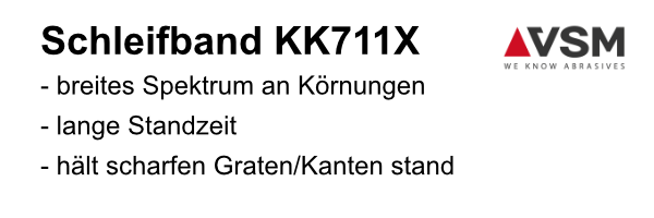 Schleifband KK711X